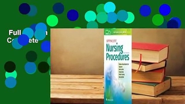 Full version Lippincott Nursing Procedures Complete
