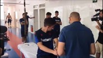 Los Jugadores del Levante UD Realizan las Pruebas Médicas