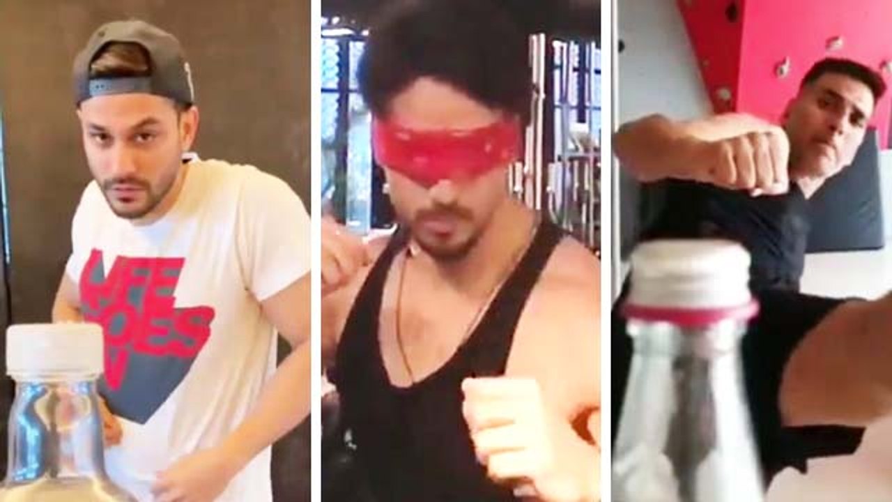 Bottle Cap Challenge: Akshay, Tiger, Kunal Khemu Takes Up The Challenge