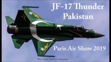 JF-17 Thunder Aerial Display At Paris Air Show 2019