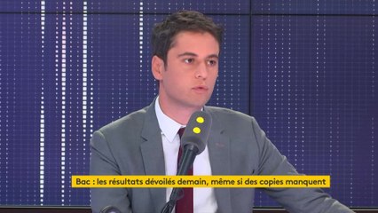 SNU : "Je me suis déplacé, j'ai dormi dans des dortoirs" affirme Gabriel Attal