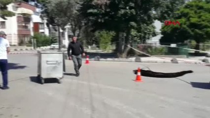 KOCAELİ Köprünün beton kaplaması çöktü