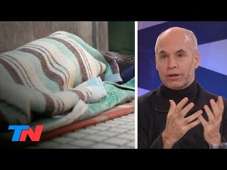 Rodríguez Larreta: "Con que haya una persona en la calle hay que estar ahí para ayudarla"
