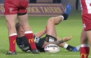 Un rugbyman se déboite le genou et... se le remet lui-même en place !