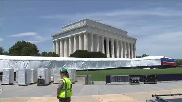 Todo preparado en Estados Unidos para celebrar el Día de la Independencia