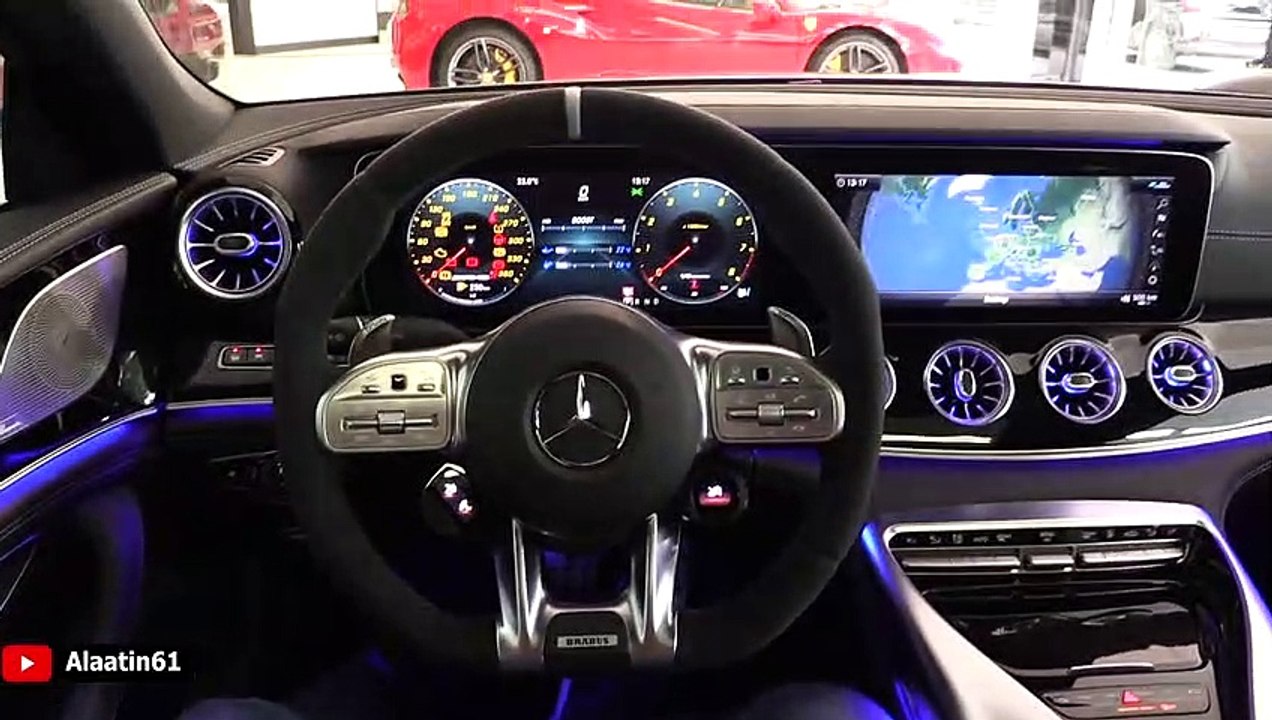 2019/2020 BRABUS 800 Mercedes AMG GT 4 Door Coupe |  REVIEW Interior Exterior Infotainment