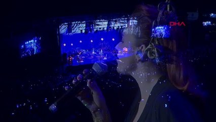 CEYLAN ERTEM'İN AÇIKHAVA KONSERİ GÖRÜNTÜLERİ )