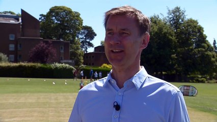 Jeremy Hunt: China must honour 1984 Hong Kong treaty