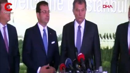 TUSİAD heyetinden İmamoğlu'na ziyaret