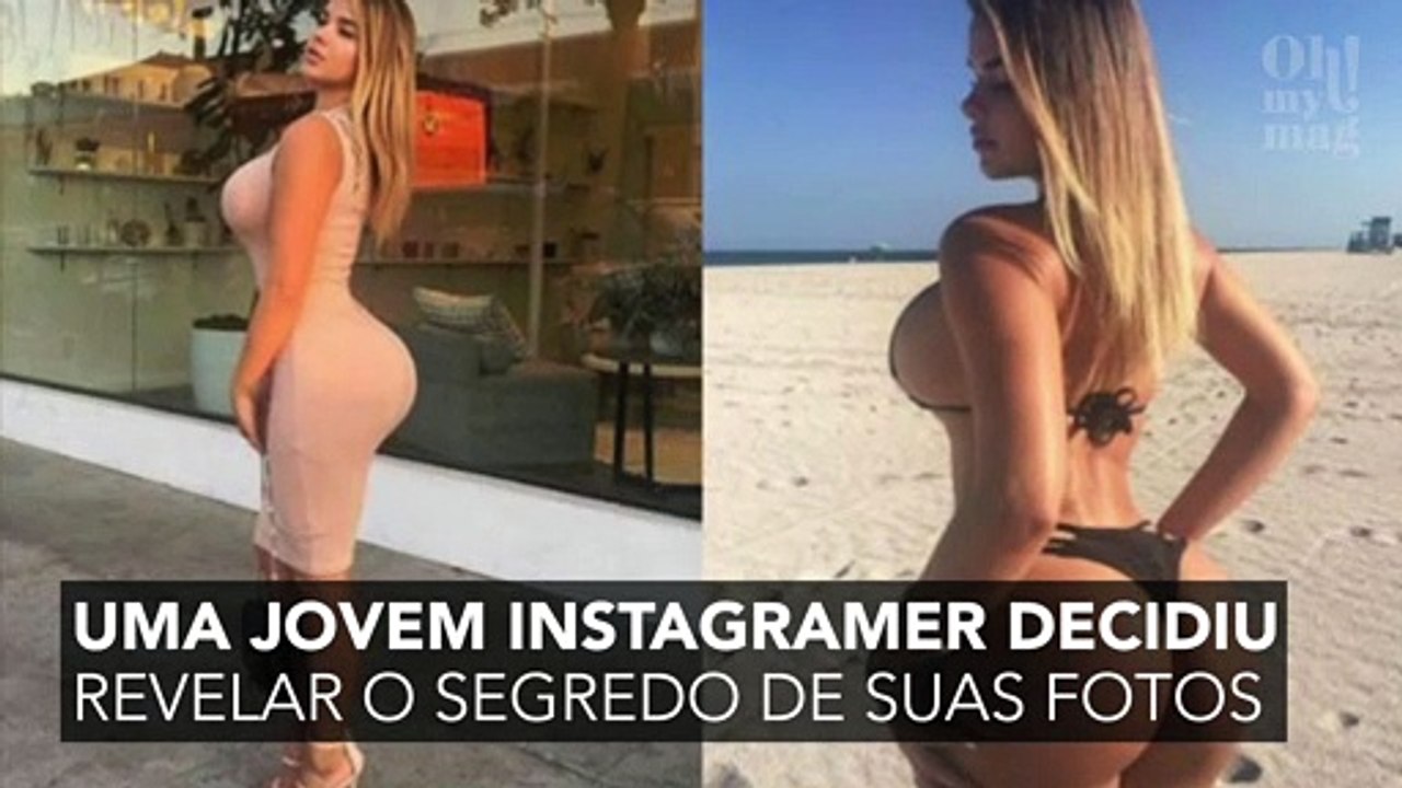 Veja como é fácil se enganar pelas fotos do Insta
