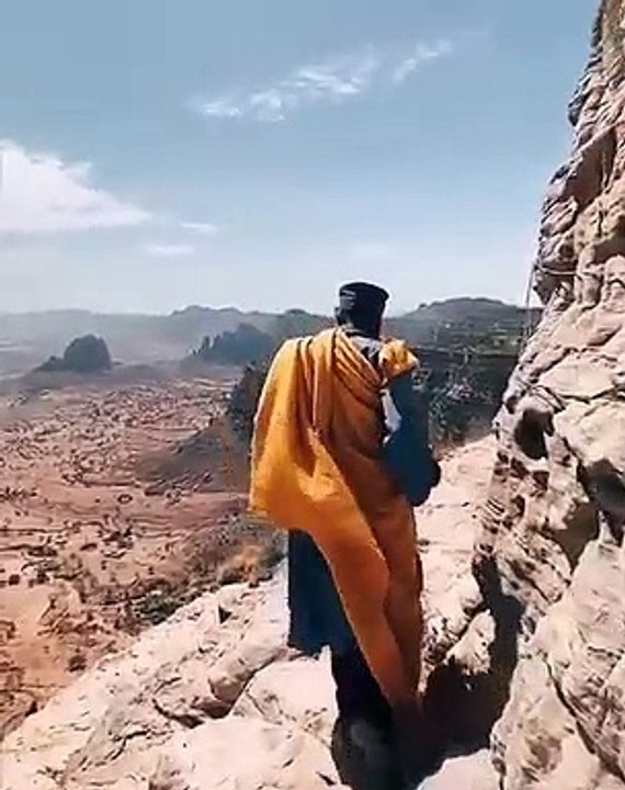 Époustouflant ! Voici les célèbres églises de Tigré en Éthiopie situées dans les montagnes !