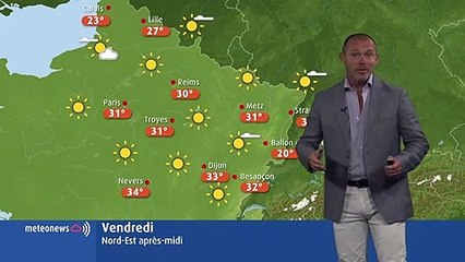 Le temps de ce vendredi 5 juillet 2019