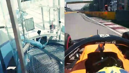 Carlos And Lando Go Skydiving | F1 Team Mate Challenge