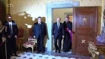 بوتين يلتقي البابا فرنسيس في مستهل زيارة خاطفة لروما