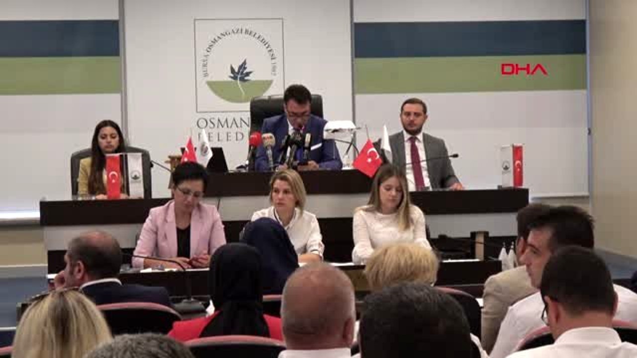 BURSA Osmangazi Belediyesi Temmuz ayı Meclis toplantısı gerçekleştirildi