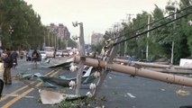 مقتل ستة أشخاص وإصابة نحو مئتين في إعصار ضرب شرق الصين