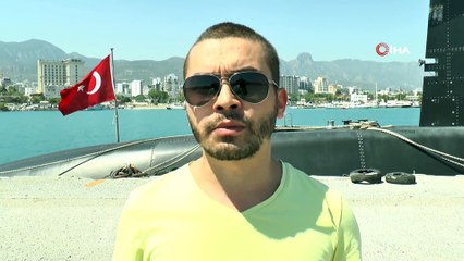 TCG GÜR Denizaltısı KKTC'de Ziyarete Açıldı