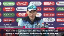 Being a captain in the semi-final is pretty cool - Morgan
