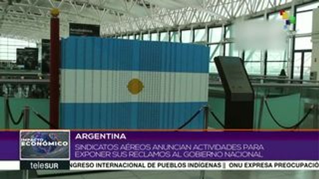 Argentina: sindicatos aéreos expondrán sus reclamos al gobierno