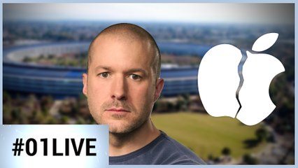 01Live Hebdo #233 : Pourquoi Jony Ive quitte Apple ?