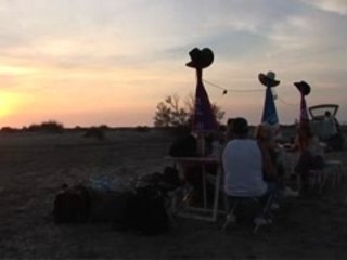 Bivouac sur les plages de Camargue à cheval