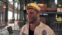 Profesyonel futbolcu maden ocağında çalışmaya başladı - ZONGULDAK