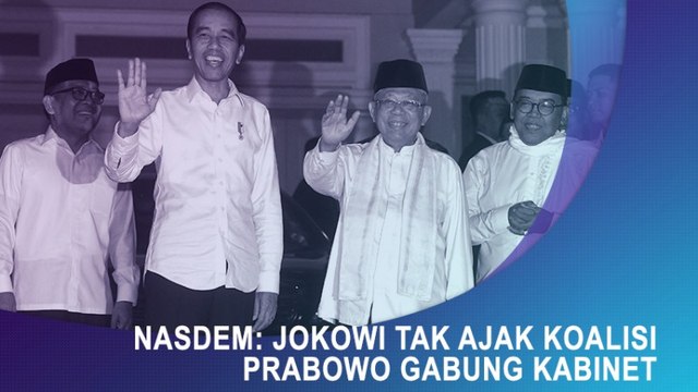 NasDem Tegaskan Jokowi Tak Pernah Ajak Koalisi Prabowo Gabung Kabinet