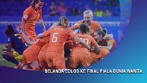 Tundukkan Swedia, Belanda Lolos ke Final Piala Dunia Wanita