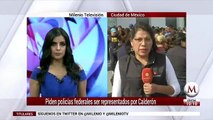 Policías federales piden ser representados por Felipe Calderón