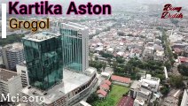 Gedung Kartika Aston Tower Grogol Jakarta dari Udara - Proyek Wiskar Grogol dari Atas Udara via Drone