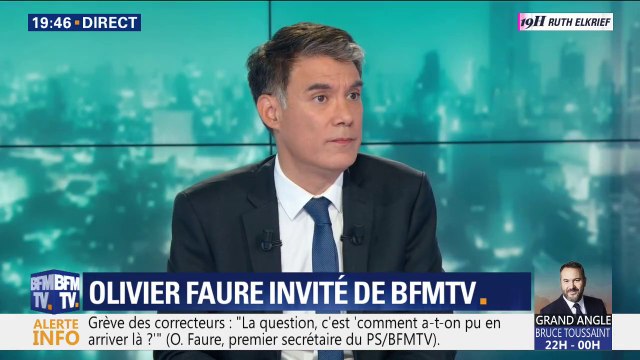Olivier Faure (PS) préférait que Jean-Michel Blanquer réentame le dialogue avec les enseignants