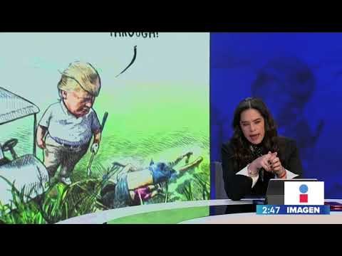 Despiden a caricaturista por burlarse de Donald Trump | Noticias con Francisco Zea