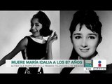 Muere la actriz María Idalia a los 87 años | Noticias con Francisco Zea