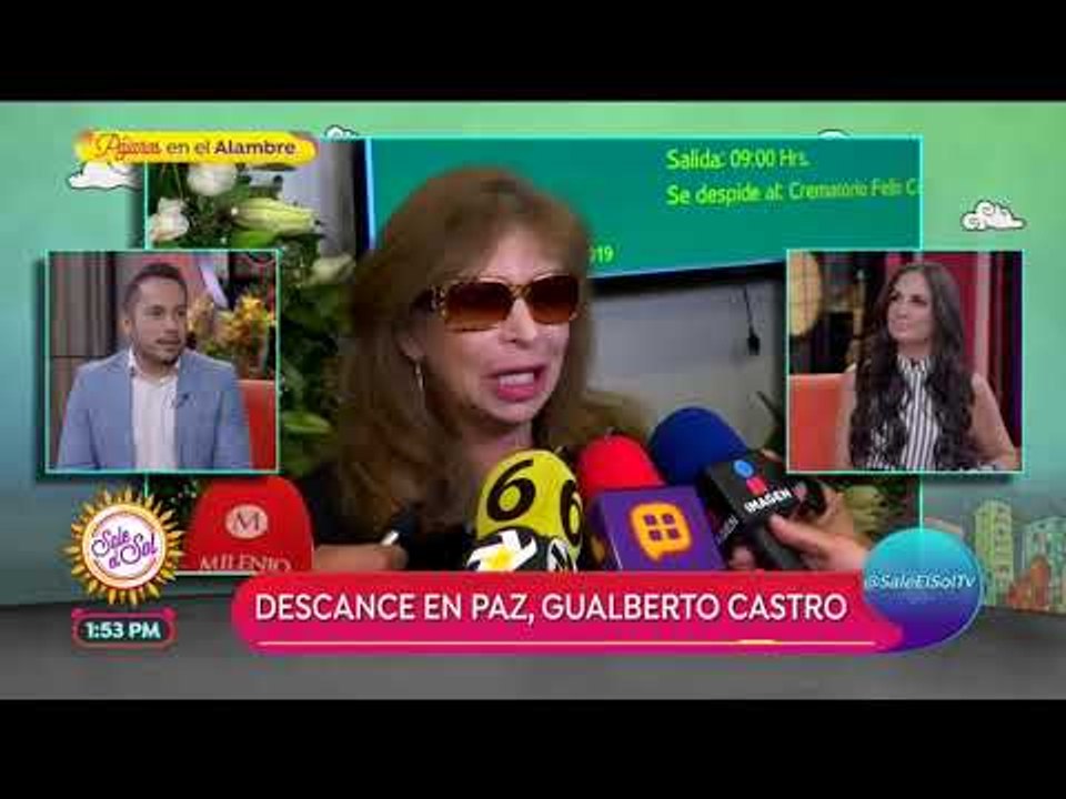 En medio de amigos y música, así fue la despedida a Gualberto Castro | Sale el Sol