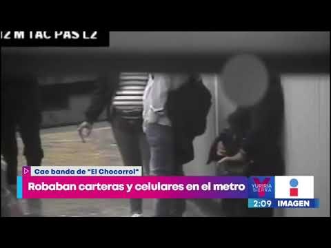 Detienen a la banda de El Chocorrol que se dedicaba a robar carteras y celulares en el metro