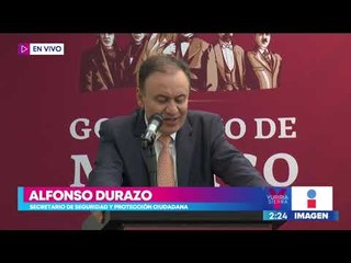 Conferencia Alfonso Durazo tras exigencias de elementos de la Policía Federal | Yuriria Sierra