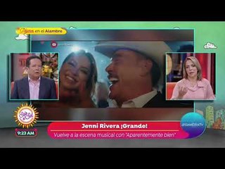 Jenni Rivera vuelve a la escena musical con &#39;Aparentemente bien&#39; | Sale el Sol