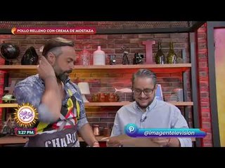 Cocina de solteros: pollo relleno con crema de mostaza | Sale el Sol