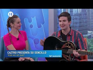 Caztro presentó su emotivo disco, inspirado en Los Claxons