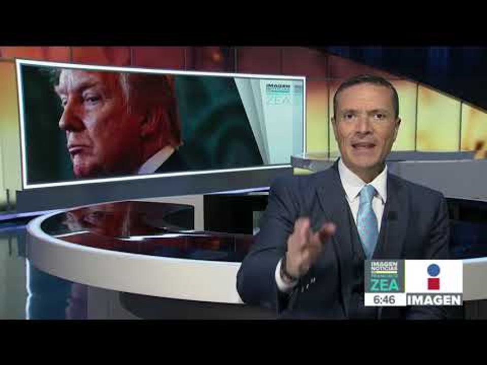 Trump agradece a México por "increíble" trabajo para detener la migración | Noticias Paco Zea