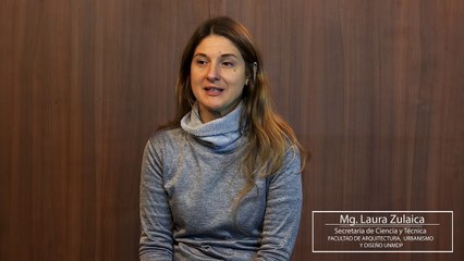 “Universidad y Comunidad. Encuentro en el MAR”     El futuro es Ciencia - LAURA ZULAICA