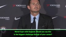 Going to Chelsea is the 'biggest challenge' of my career - Lampard