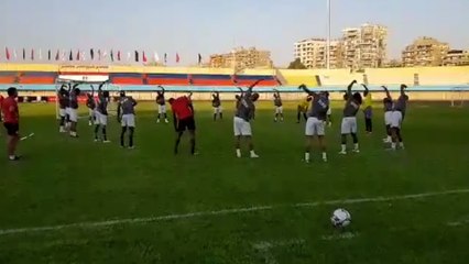 مران أخير لبنين قبل موقعة المغرب في 16 أمم إفريقيا