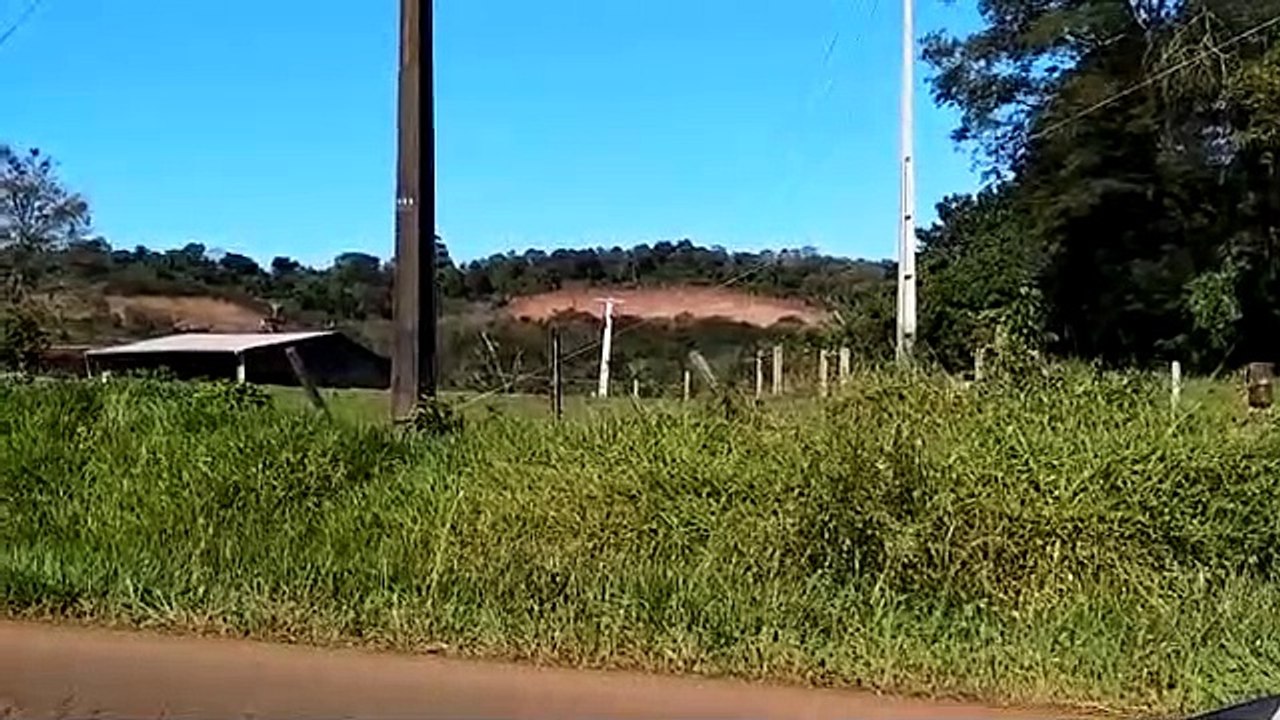 Vídeo mostra explosão de rochas nas obras de duplicação na BR-163