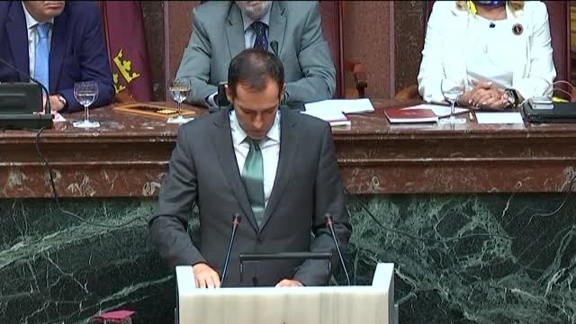 VOX vota 'no' a la Presidencia del PP en la región de Murcia