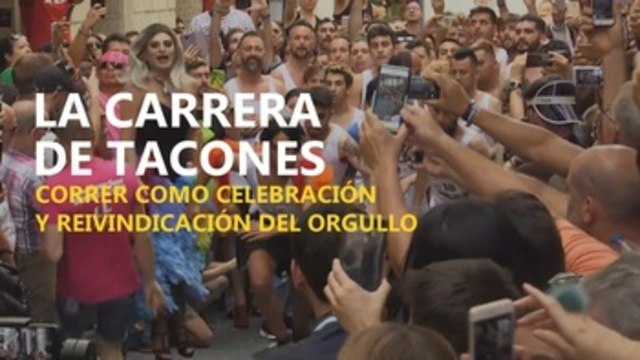 Celebración de la carrera de tacones del Orgullo 2019