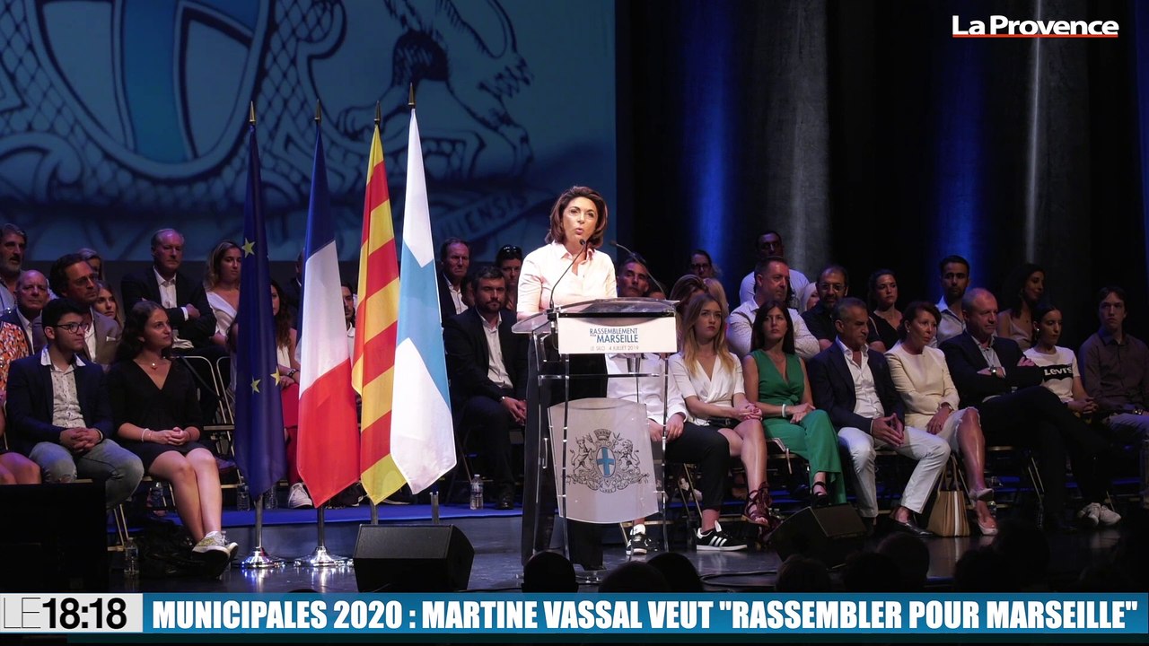 Municipales 2020 : Martine Vassal lance un "Rassemblement pour Marseille", sans candidature officielle