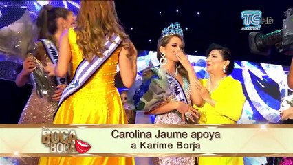 Carolina Jaume habla del embarazo de la reina de Guayaquil