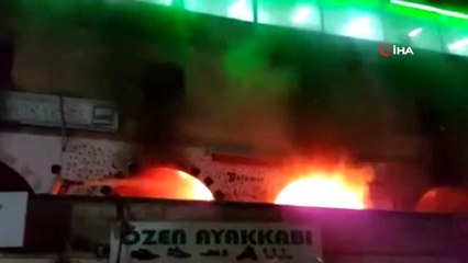 Şanlıurfa'da kafede çıkan yangın korkuttu