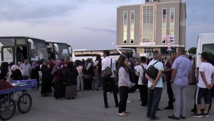 Denizli'den ilk hac kafilesi uğurlandı